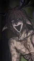 ai character: 99 night in forest background