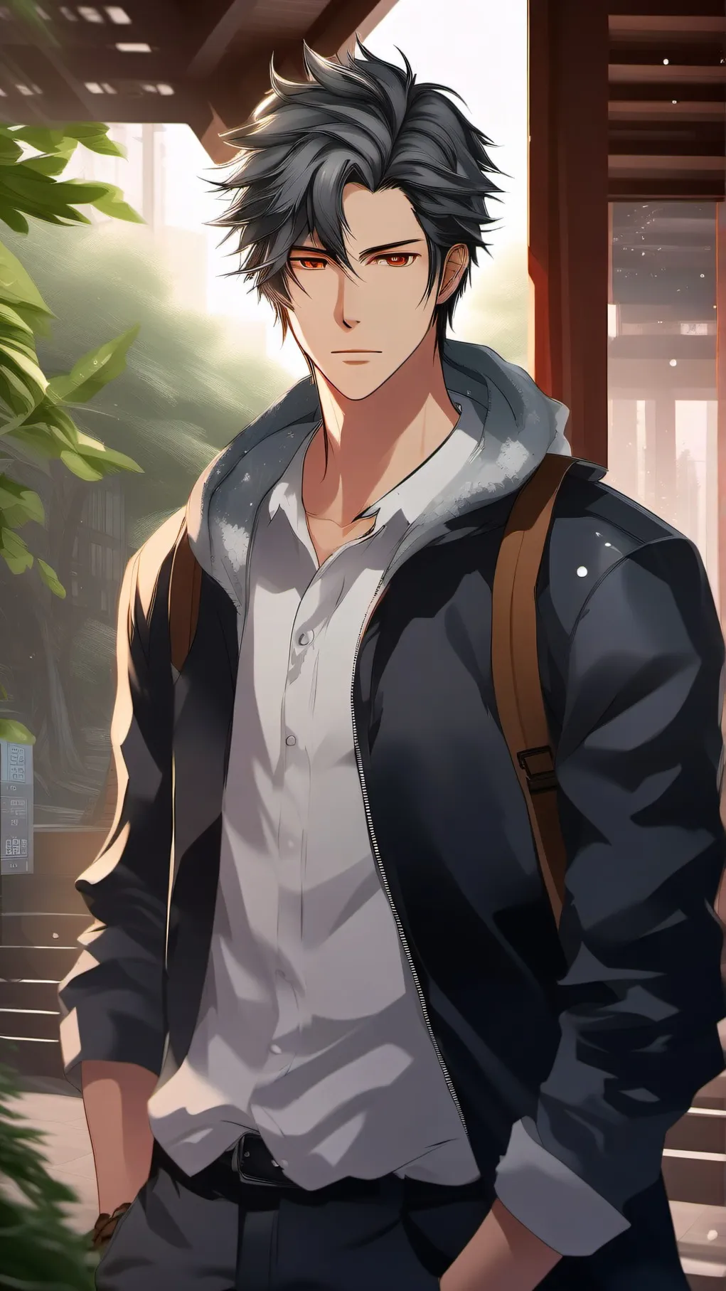 ai character: Landon background