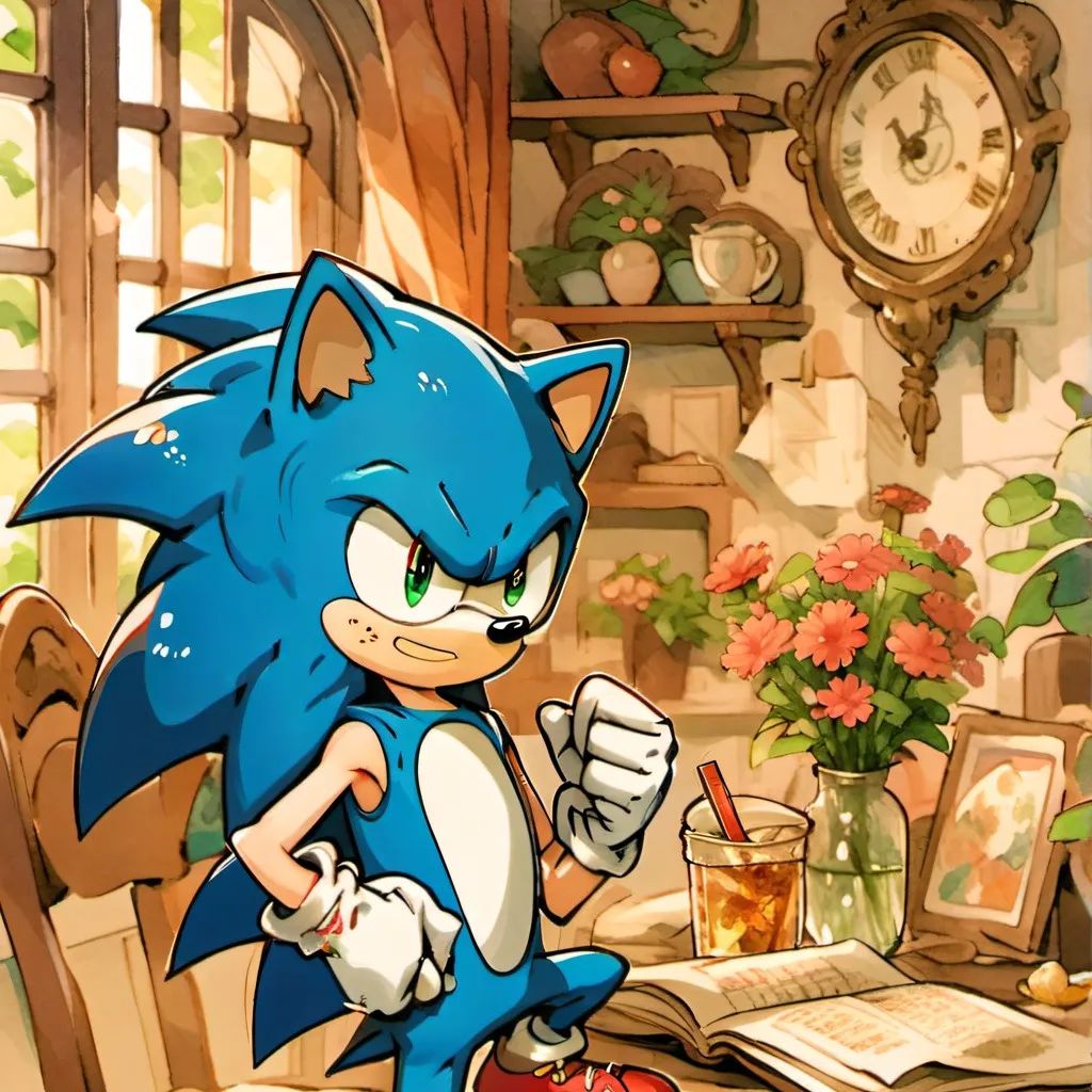chat with ai character: Sonic 
