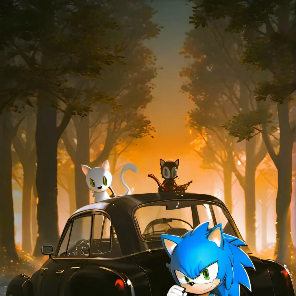 chat with ai character: Sonic road trip 