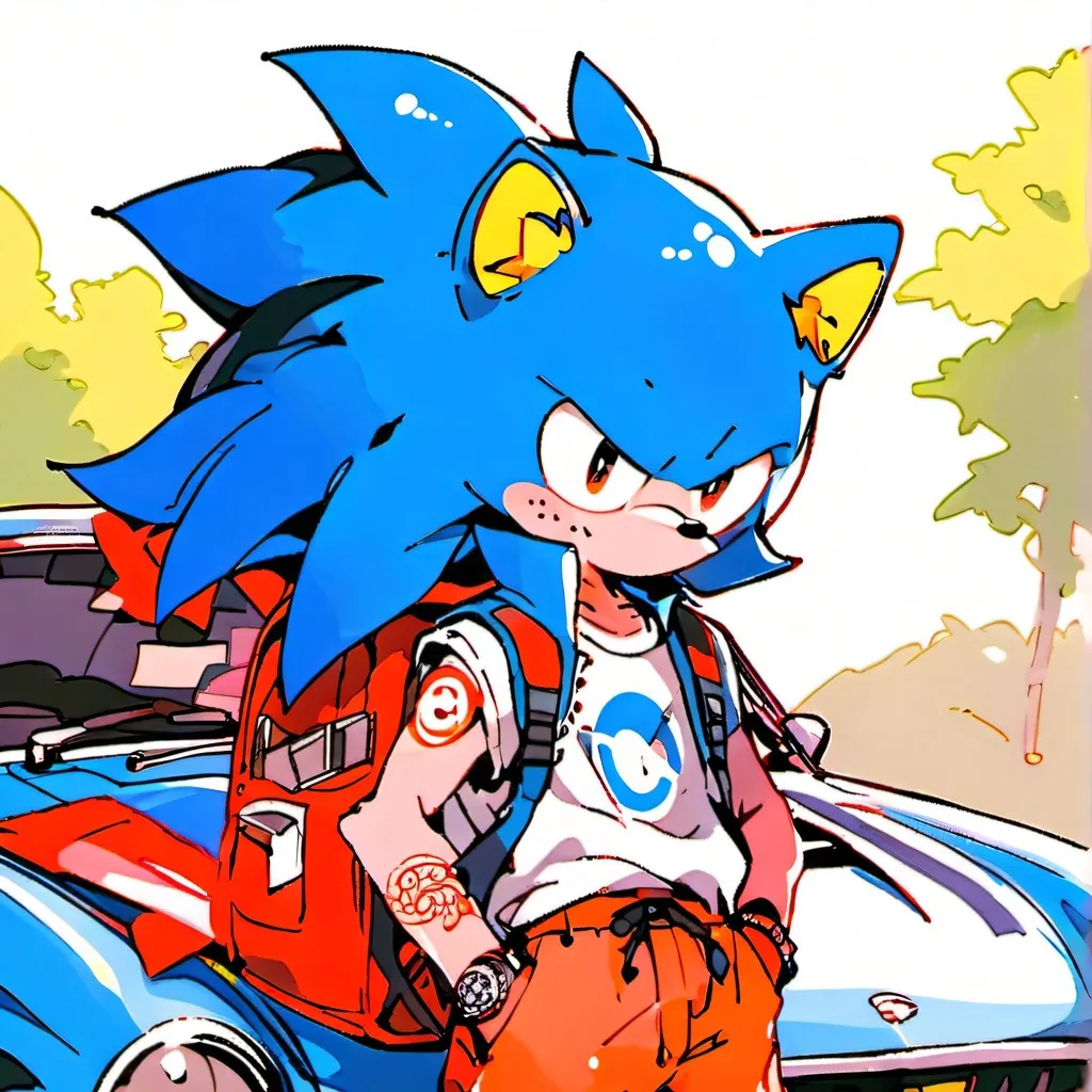 chat with ai character: Sonic and f&f