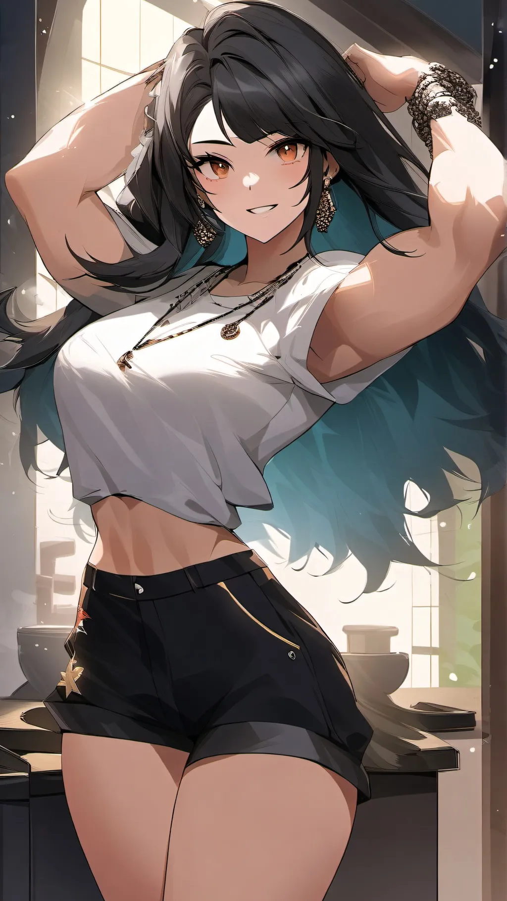 ai character: Ella background