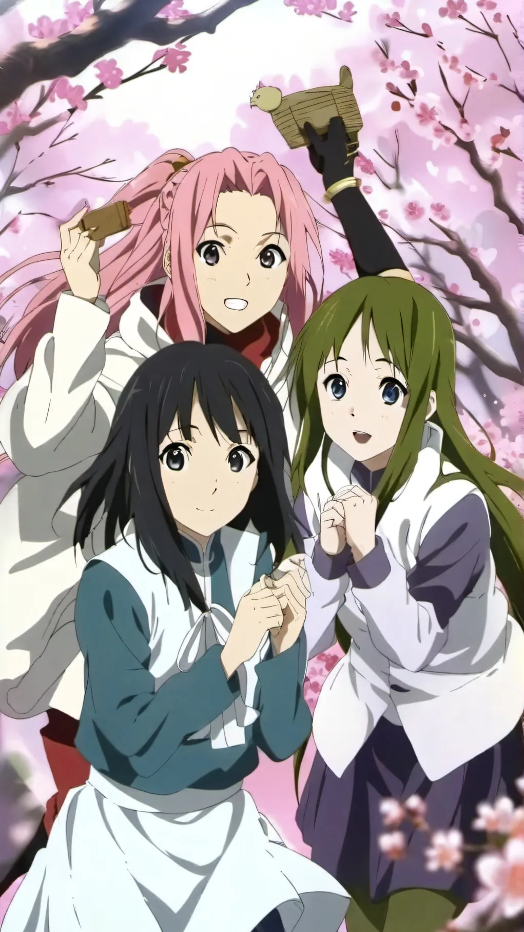 ai character: Sakura,tsunde,hina background