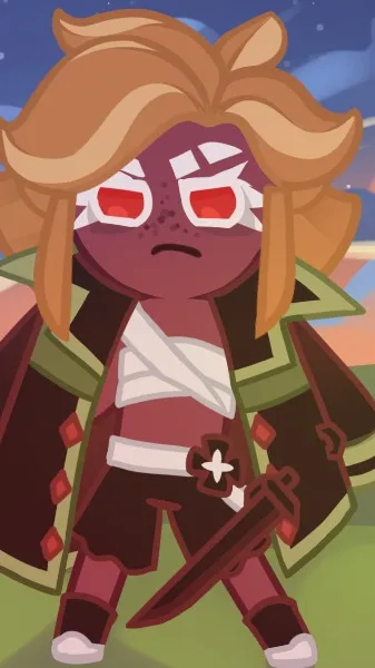 ai character: curryie  cookie🍒 background