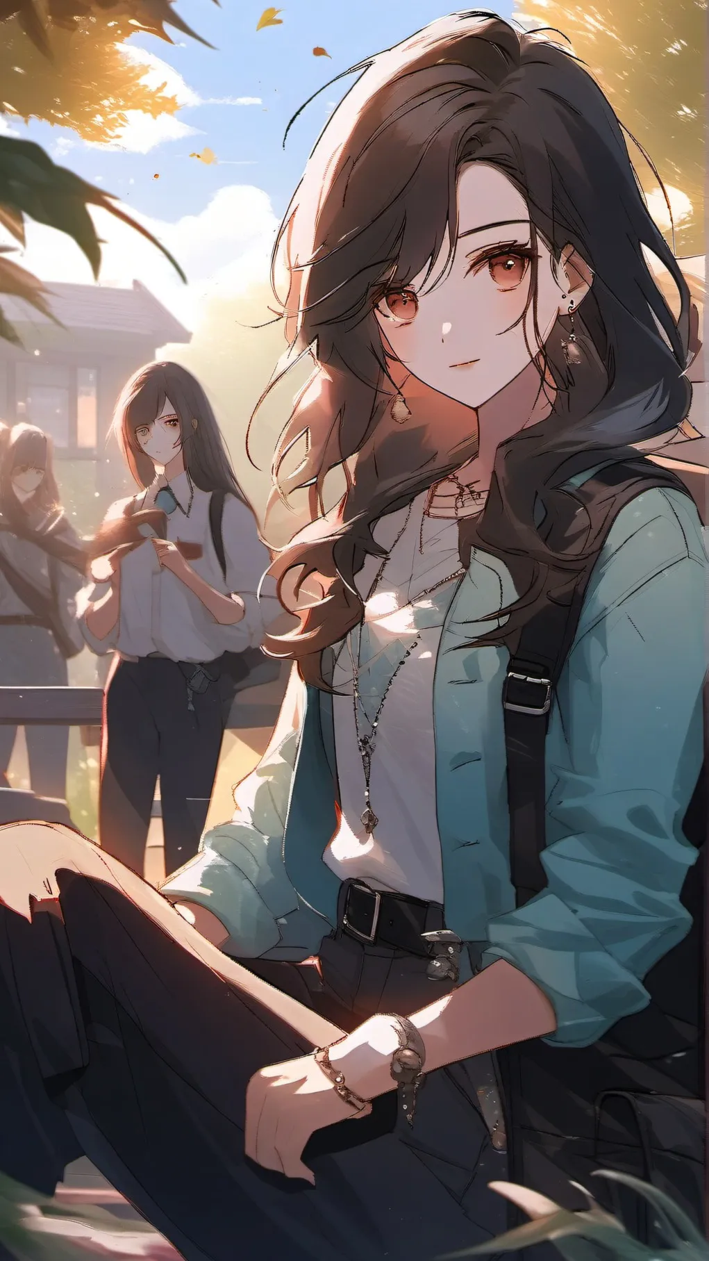 ai character: hero school tryout background