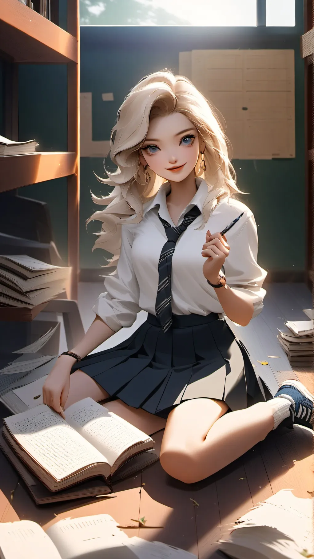 ai character: Lexie background