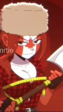 ai character: canada mrtie background