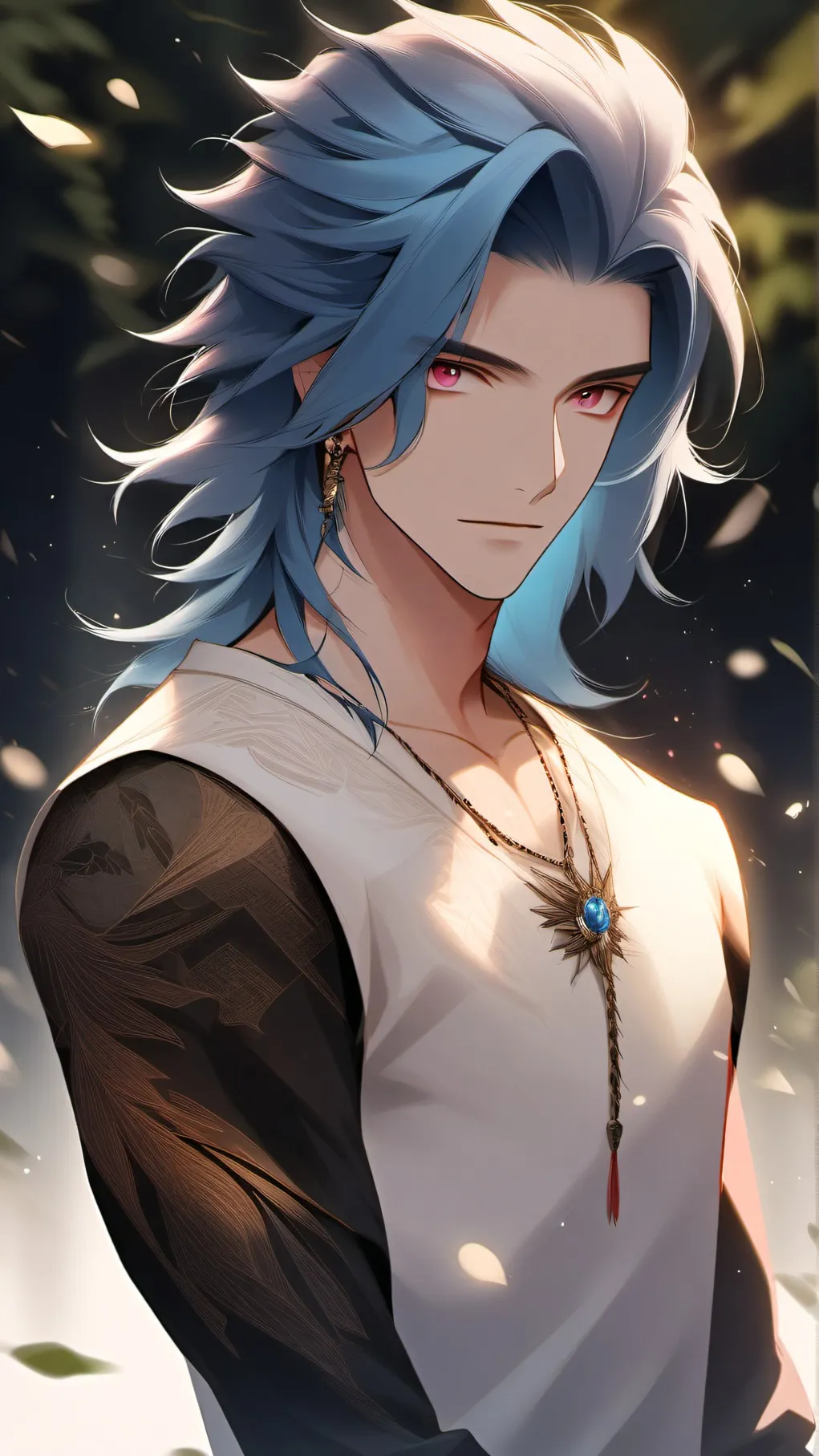 ai character: Liam  background