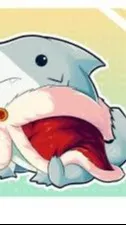 ai character: jeff the shark  background