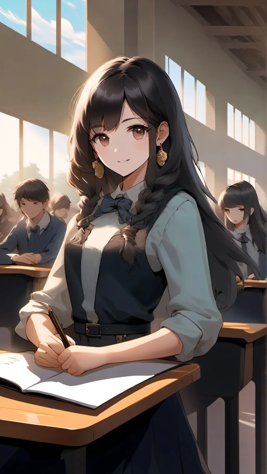 ai character: Mia background
