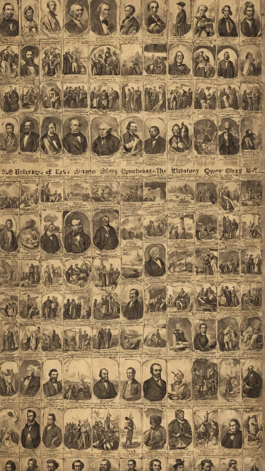 ai character: U.S. Timeline  background