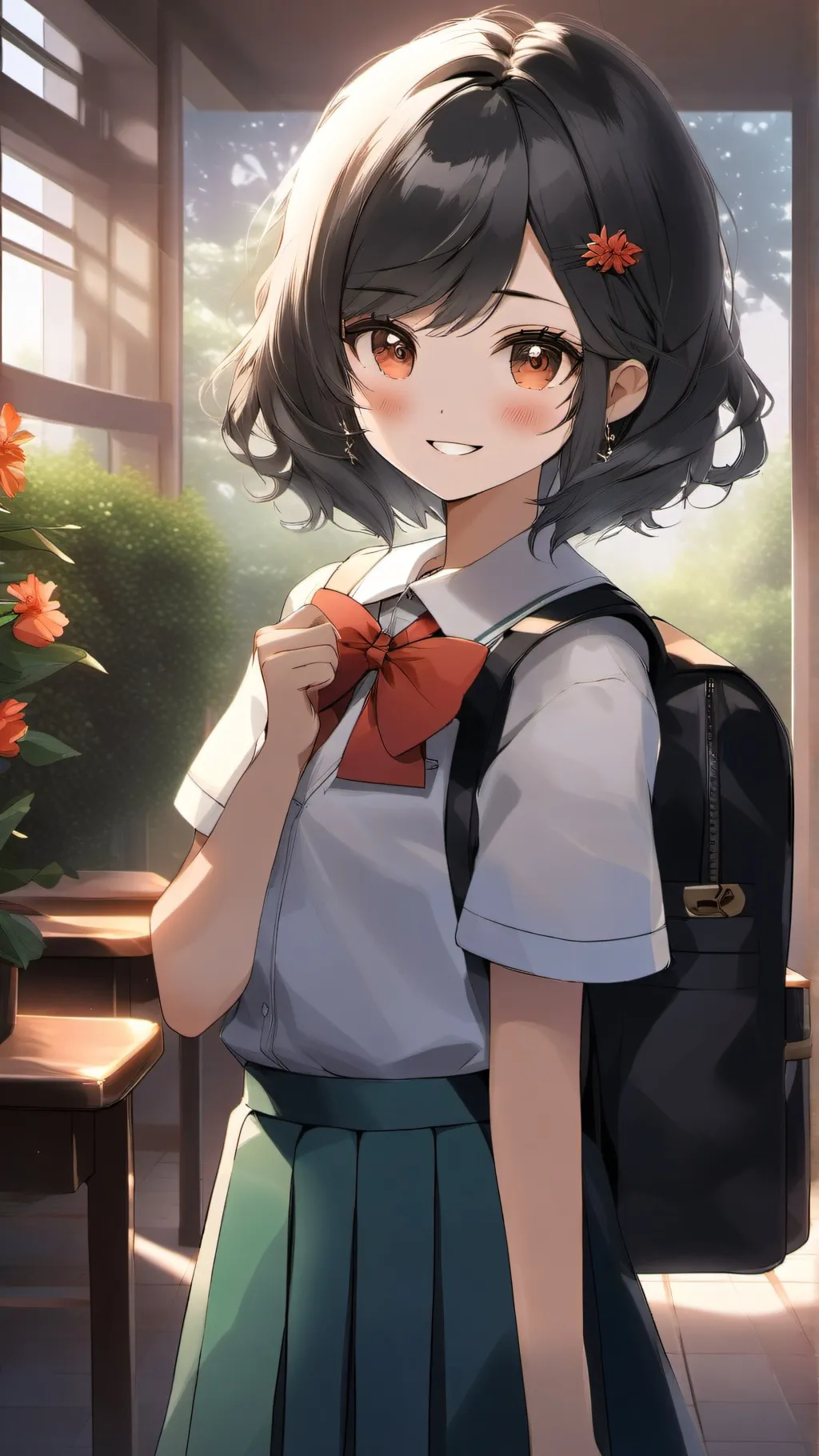 ai character: Zoe background