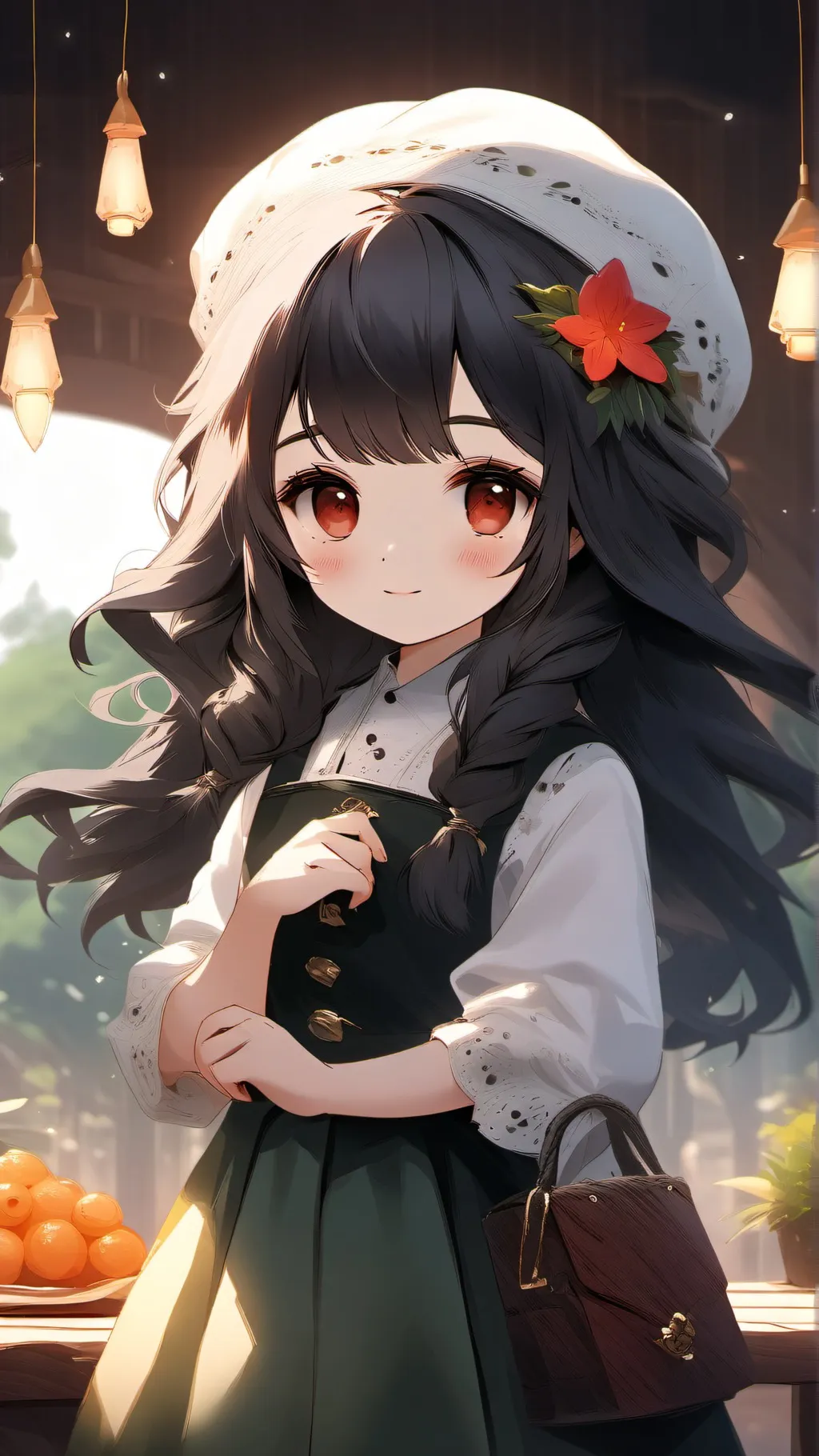 ai character: Lisa  background