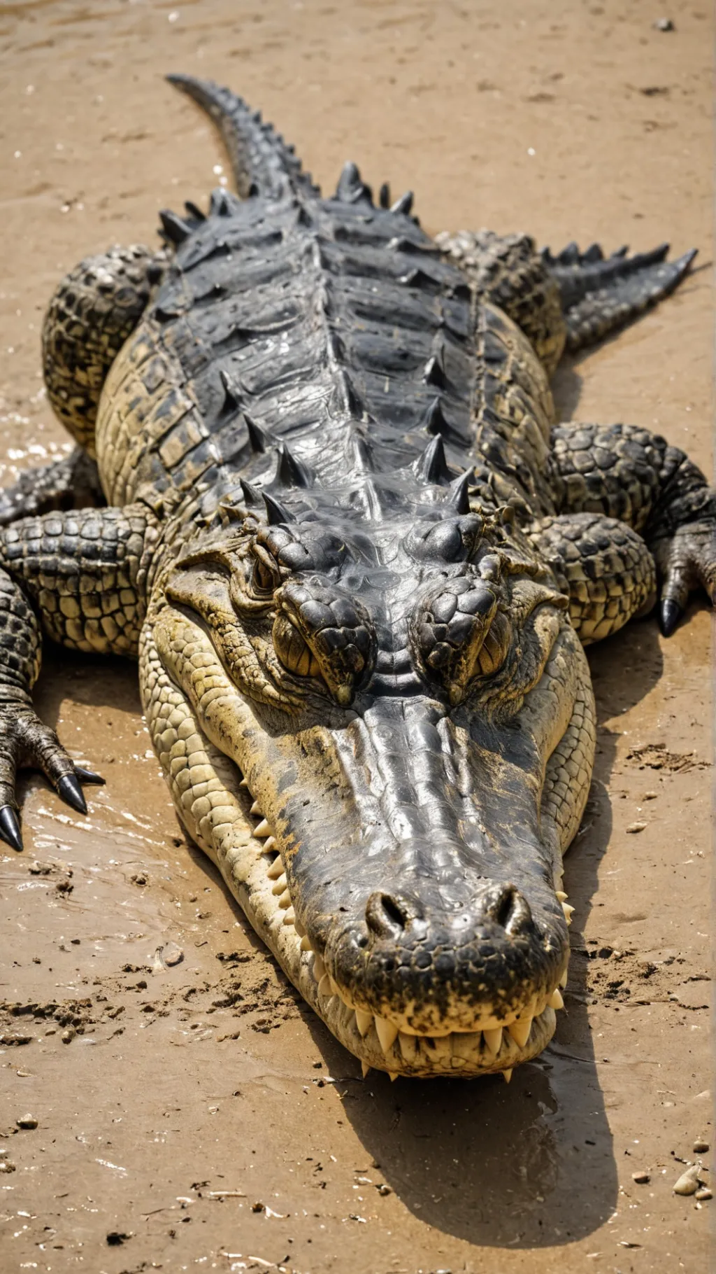 ai character: Crocodile background