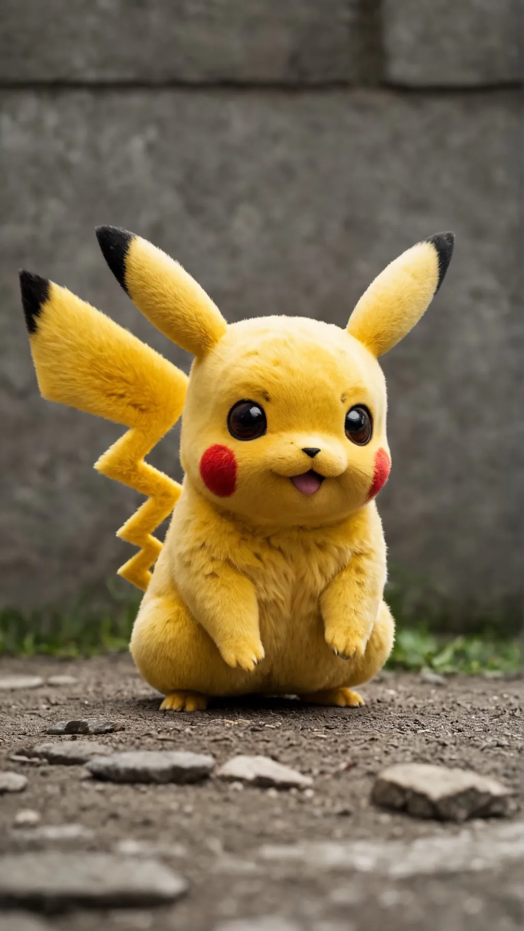 ai character: Pikachu background
