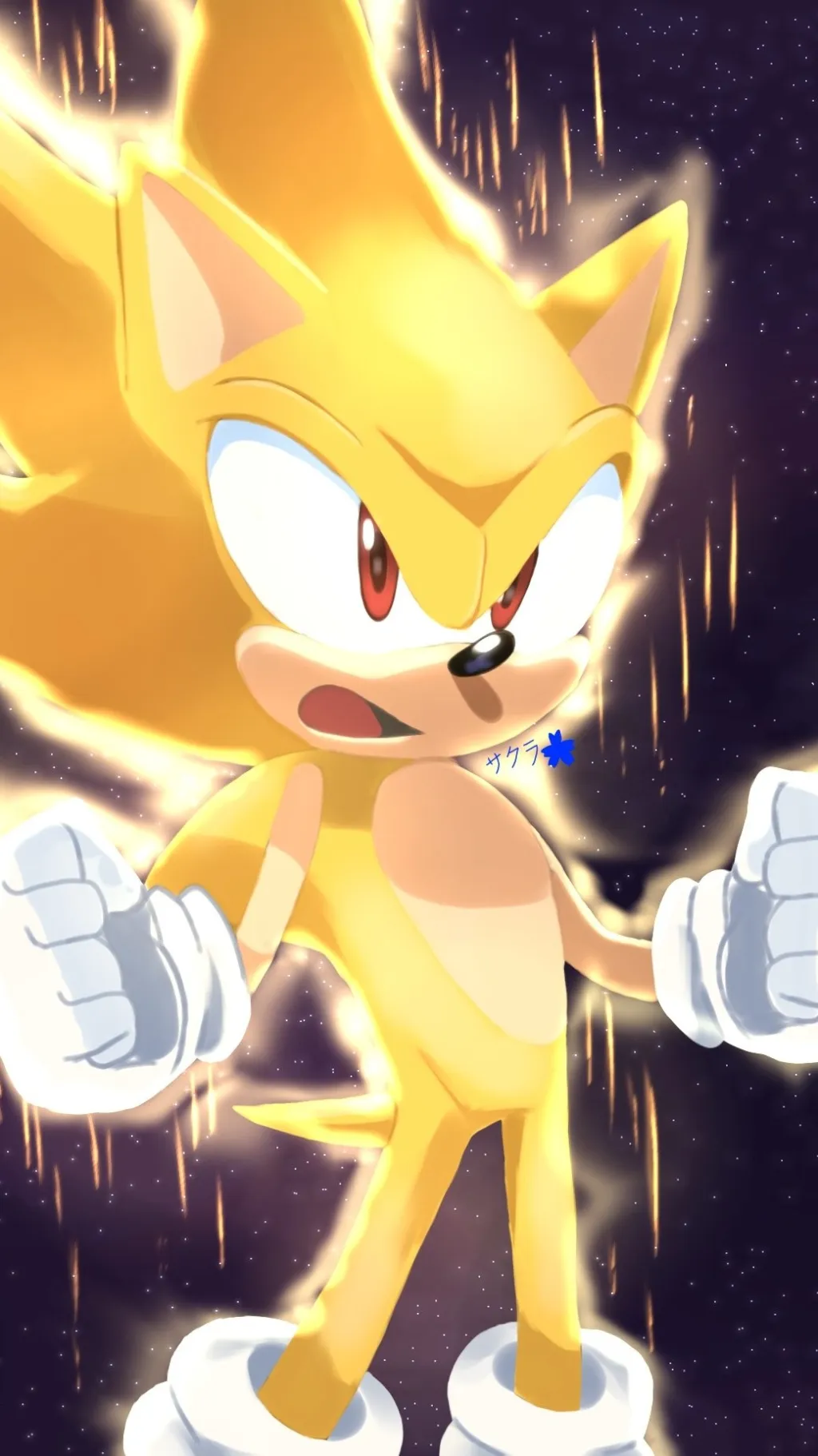 ai character: Sonic background