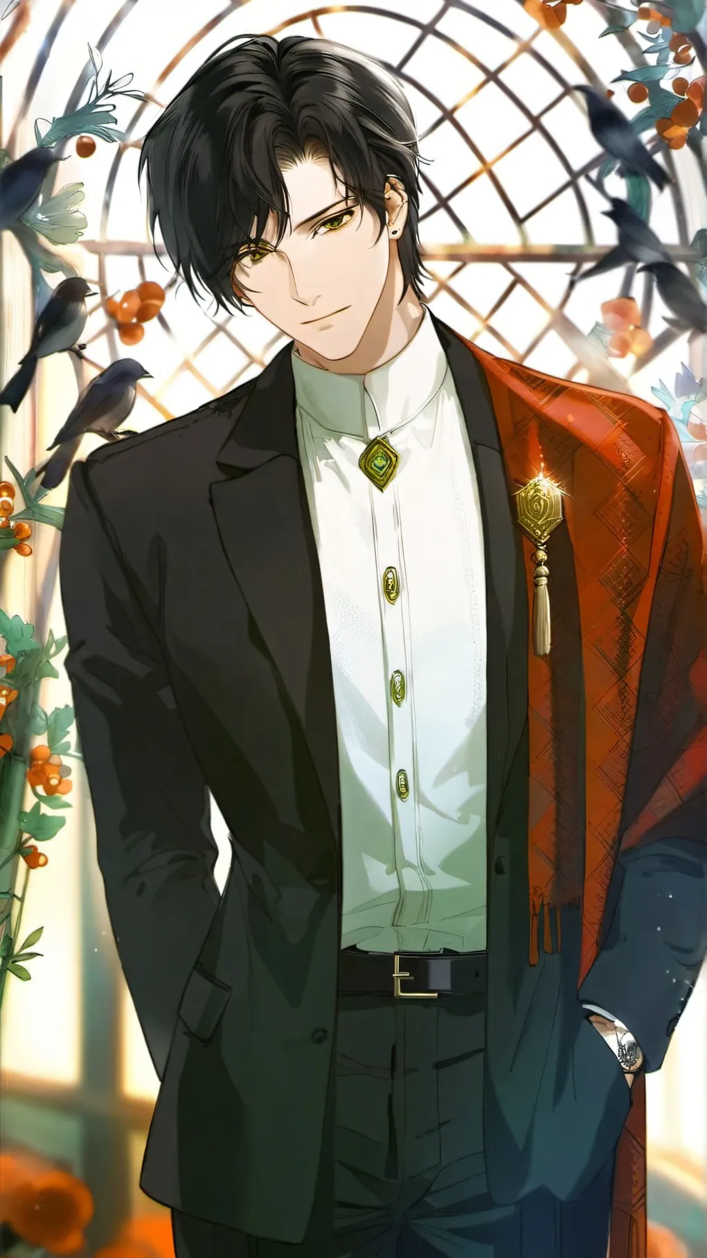 ai character: Damian Desmond background