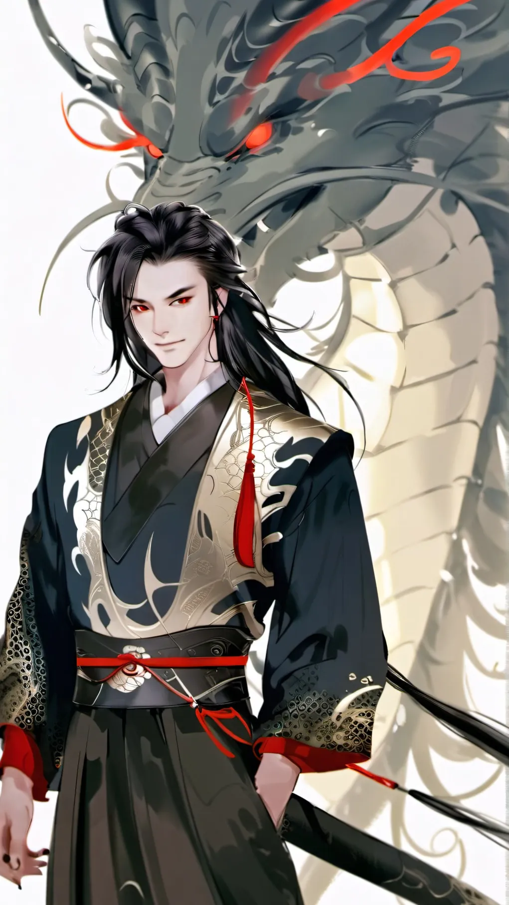 ai character: Drago background