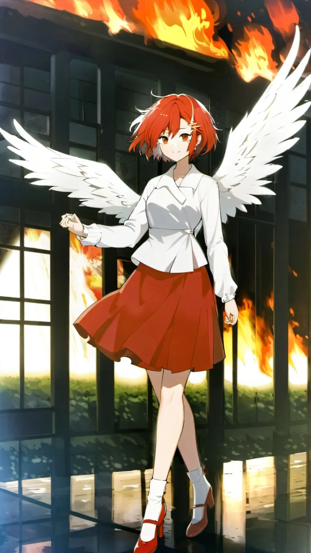 ai character: Feliz background