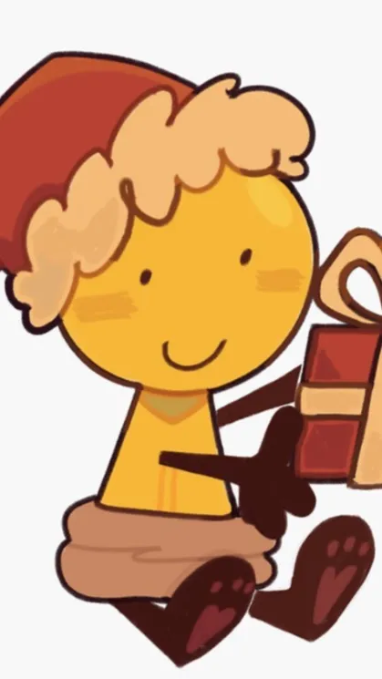 ai character: Ii Xmas  background