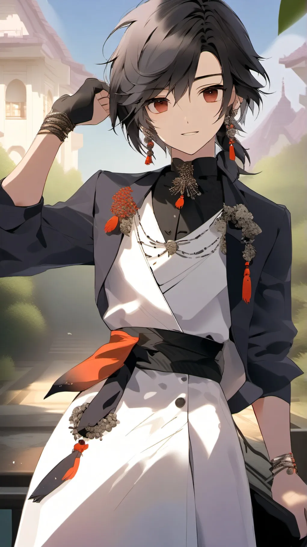 ai character: you can leave this background