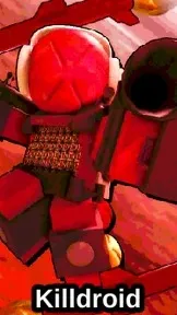 ai character: KILLDROID background