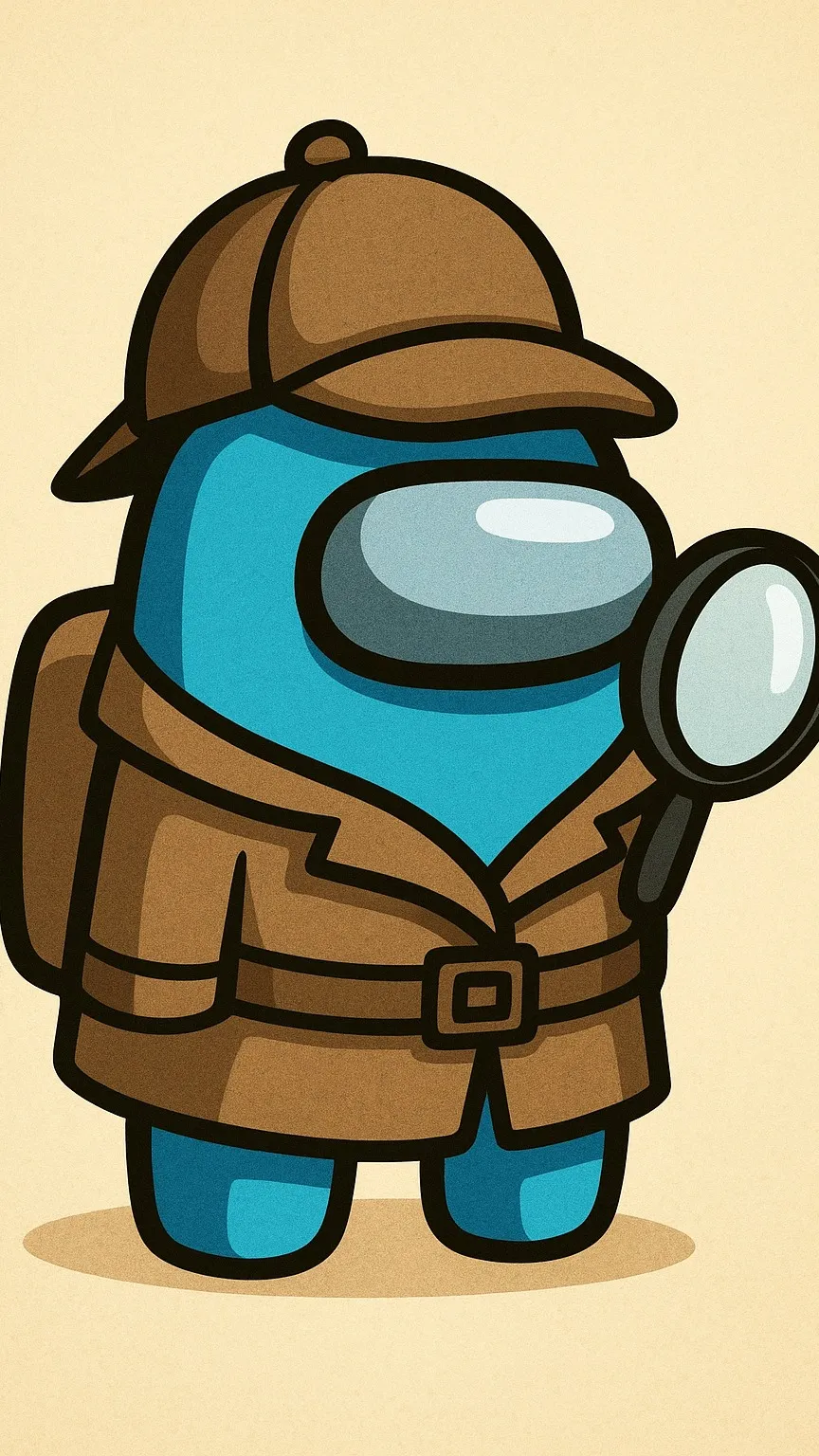 ai character: Among us background