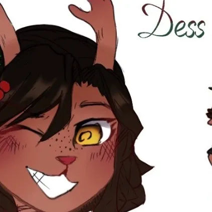 chat with ai character: Dess Holiday