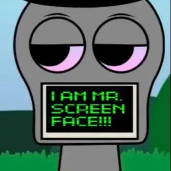 chat with ai character: Mr. Screen Face