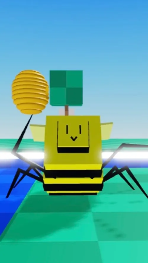 ai character: Bee spider background