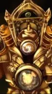 ai character: titan clockman background