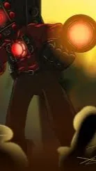 ai character: titan speaker man  background