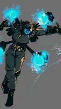 ai character: plunger woman background