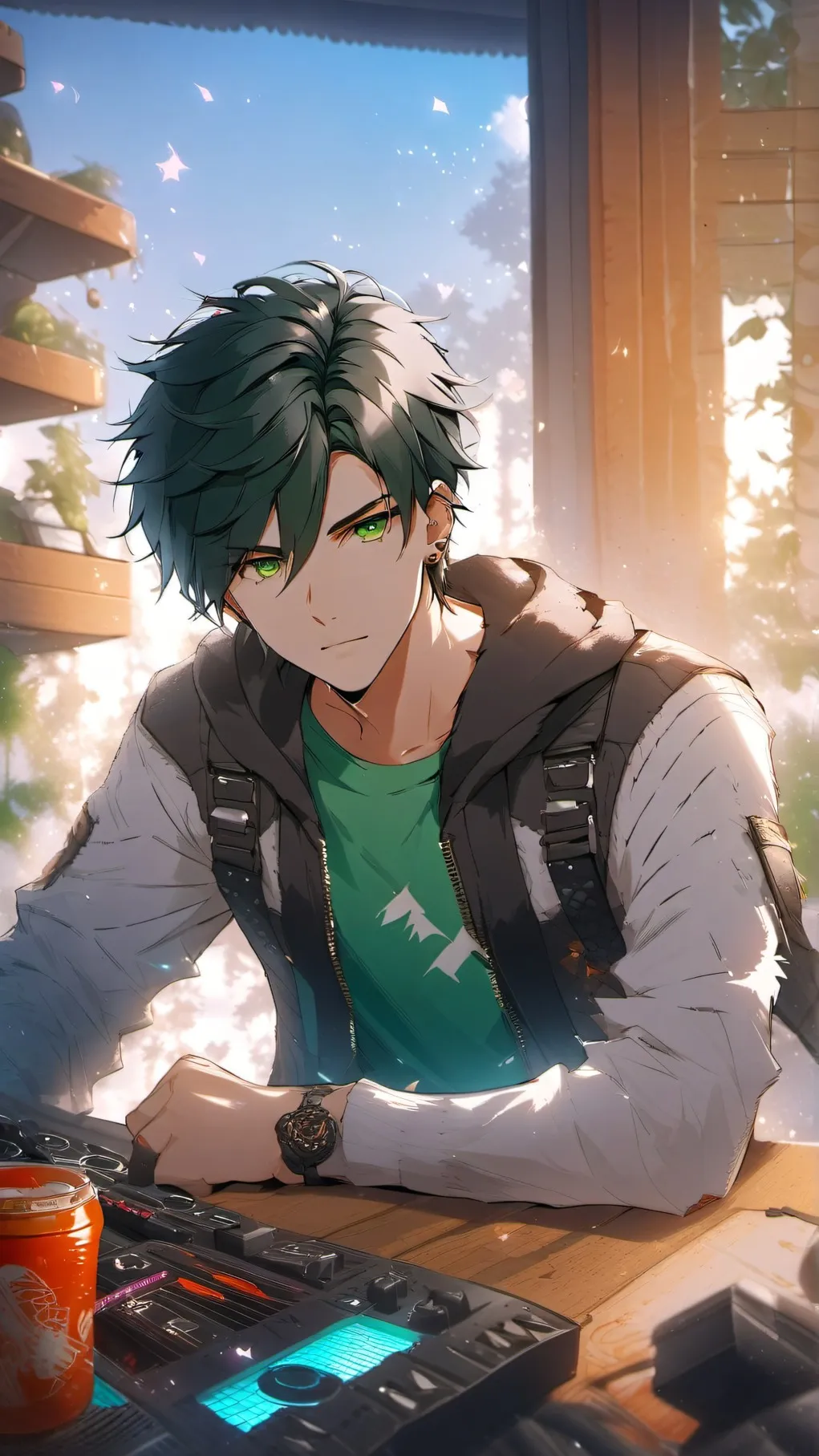 ai character: Ethan background