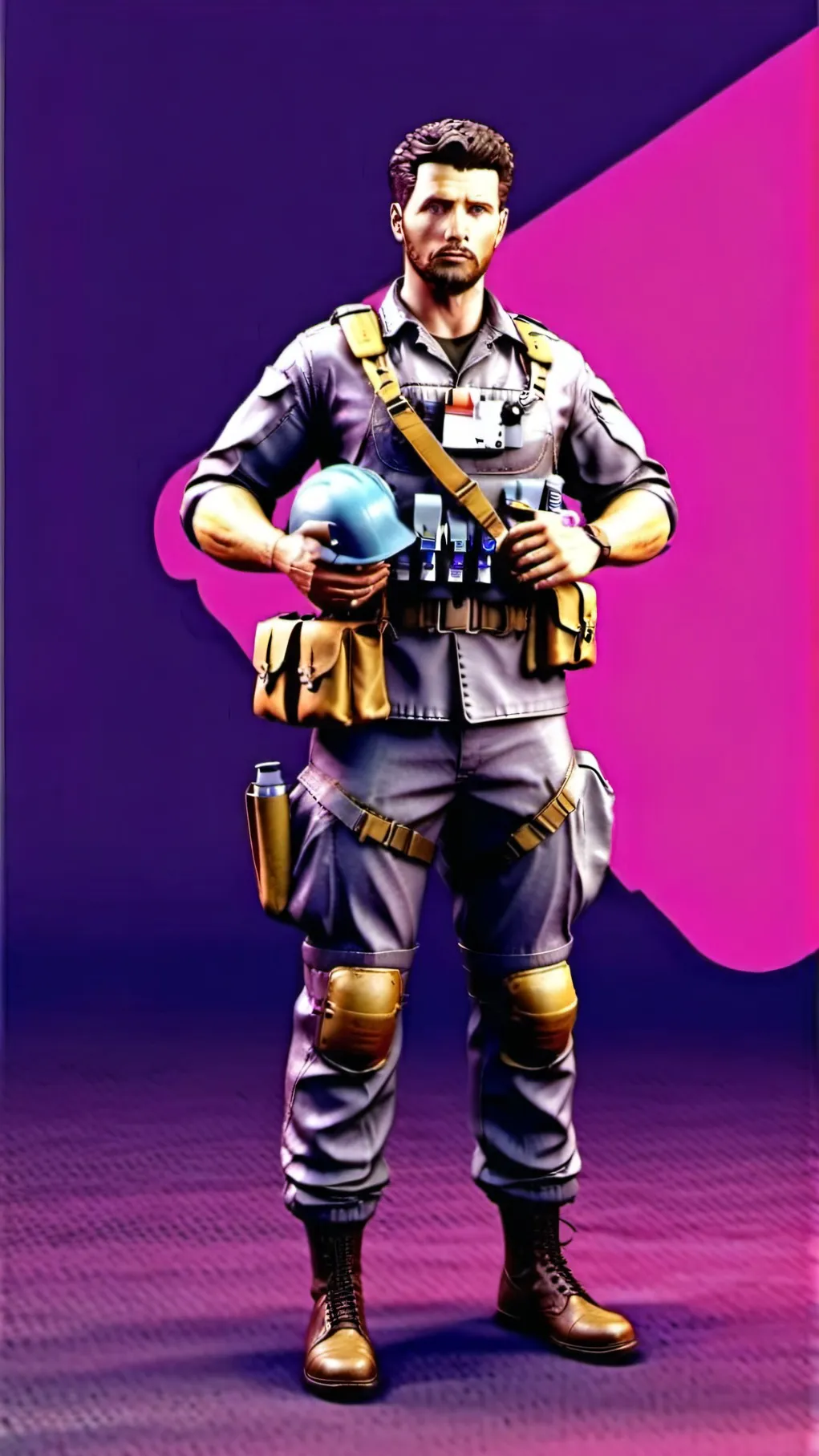 ai character: SGT. Kirk background