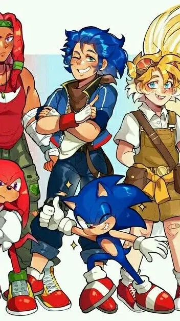 ai character: Knuckles background