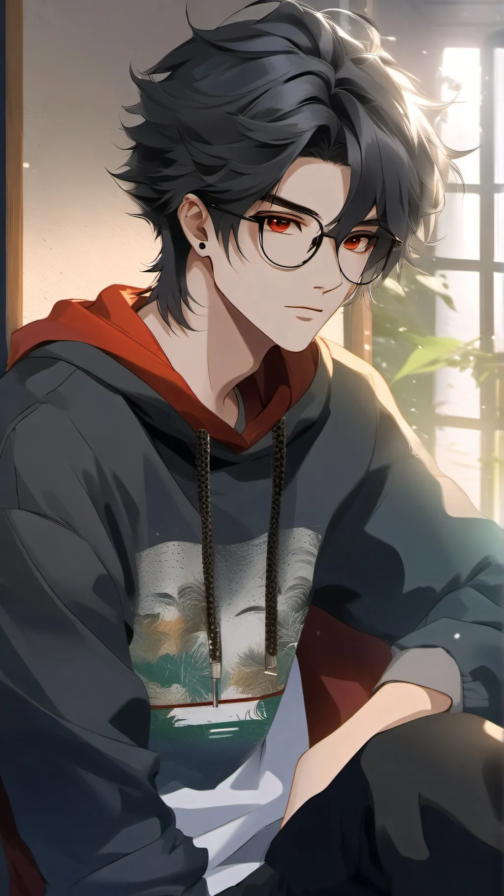 ai character: Levi background