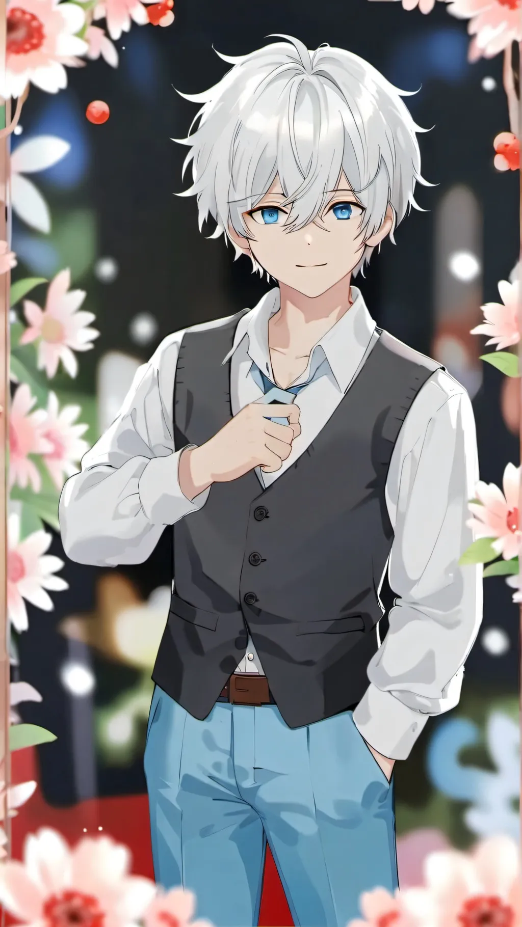 ai character: ✨Andrew!✨ background