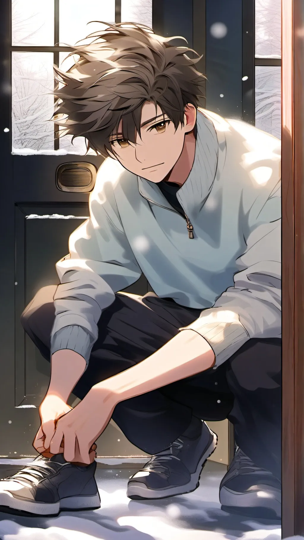 ai character: Anthony😍 background