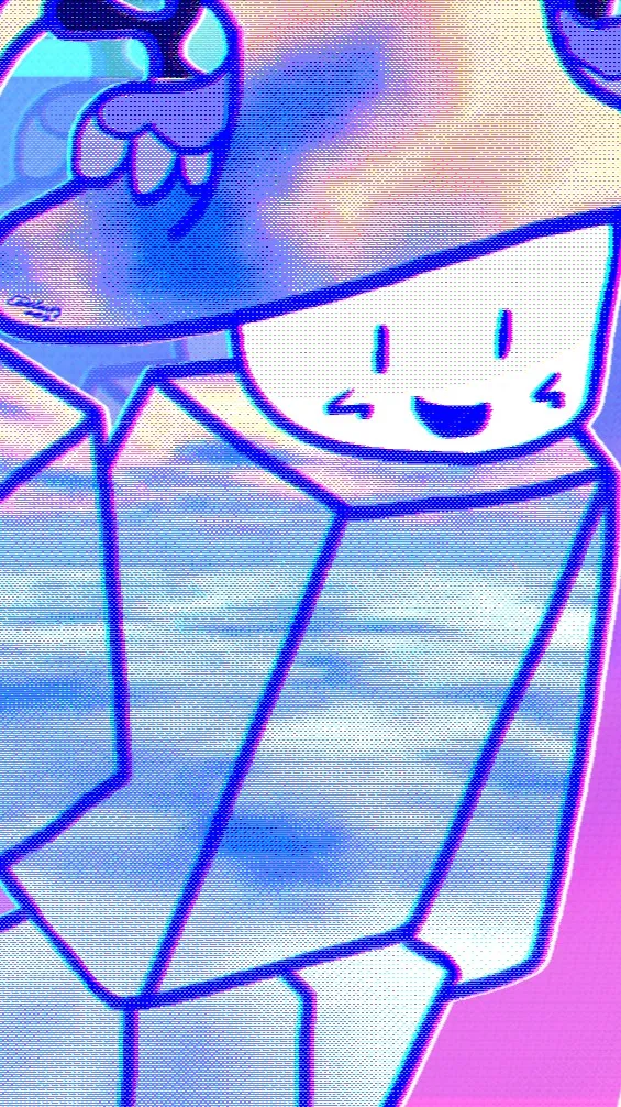 ai character: Cloudy Sky background