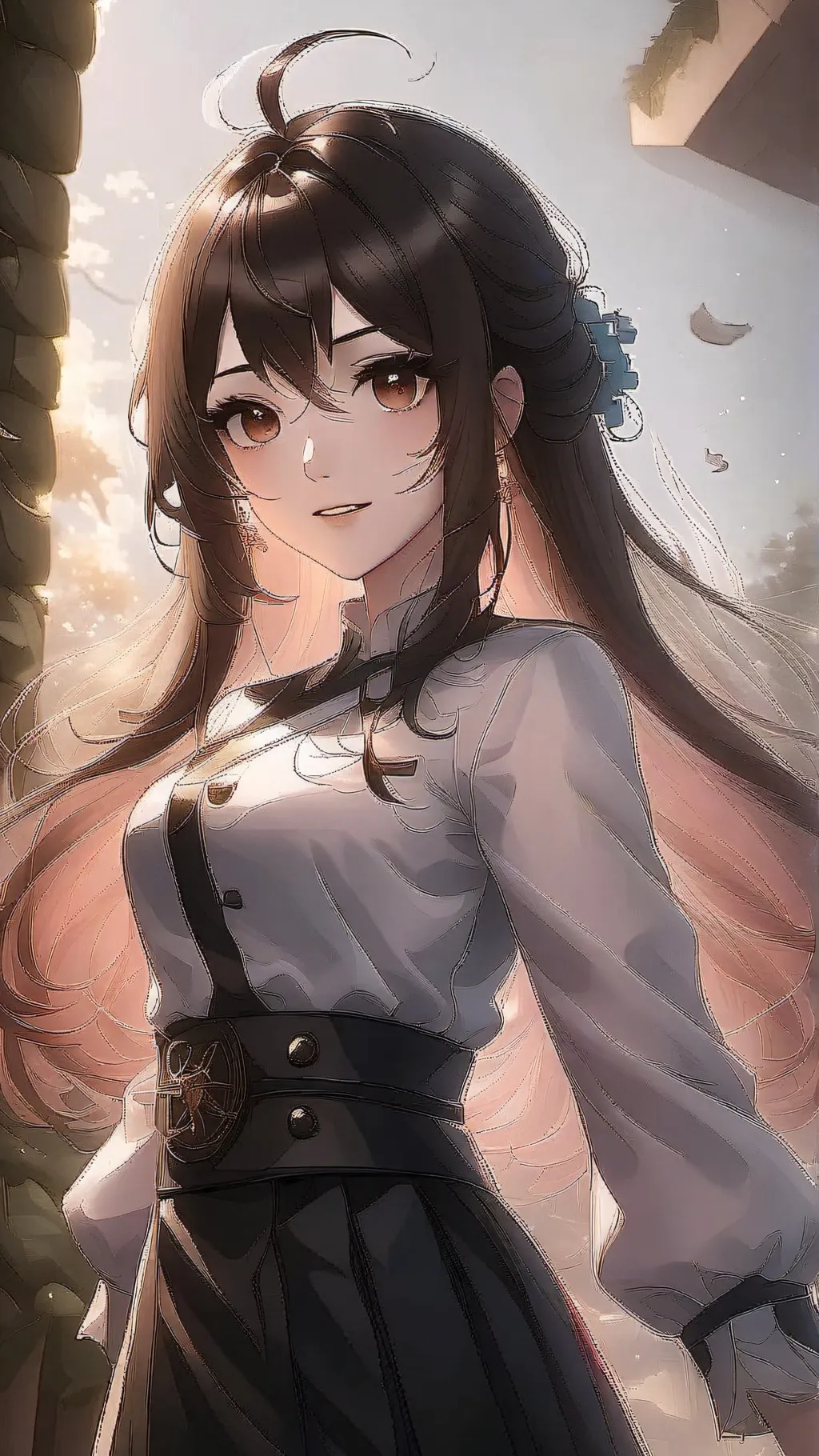 ai character: AGGIE background