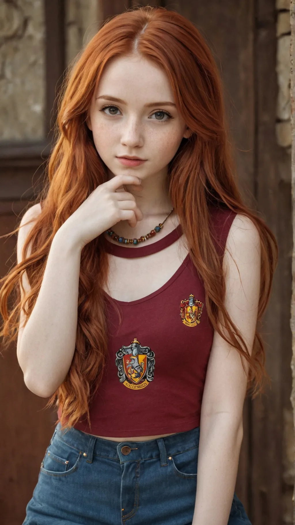 ai character: Ginny Weasley background