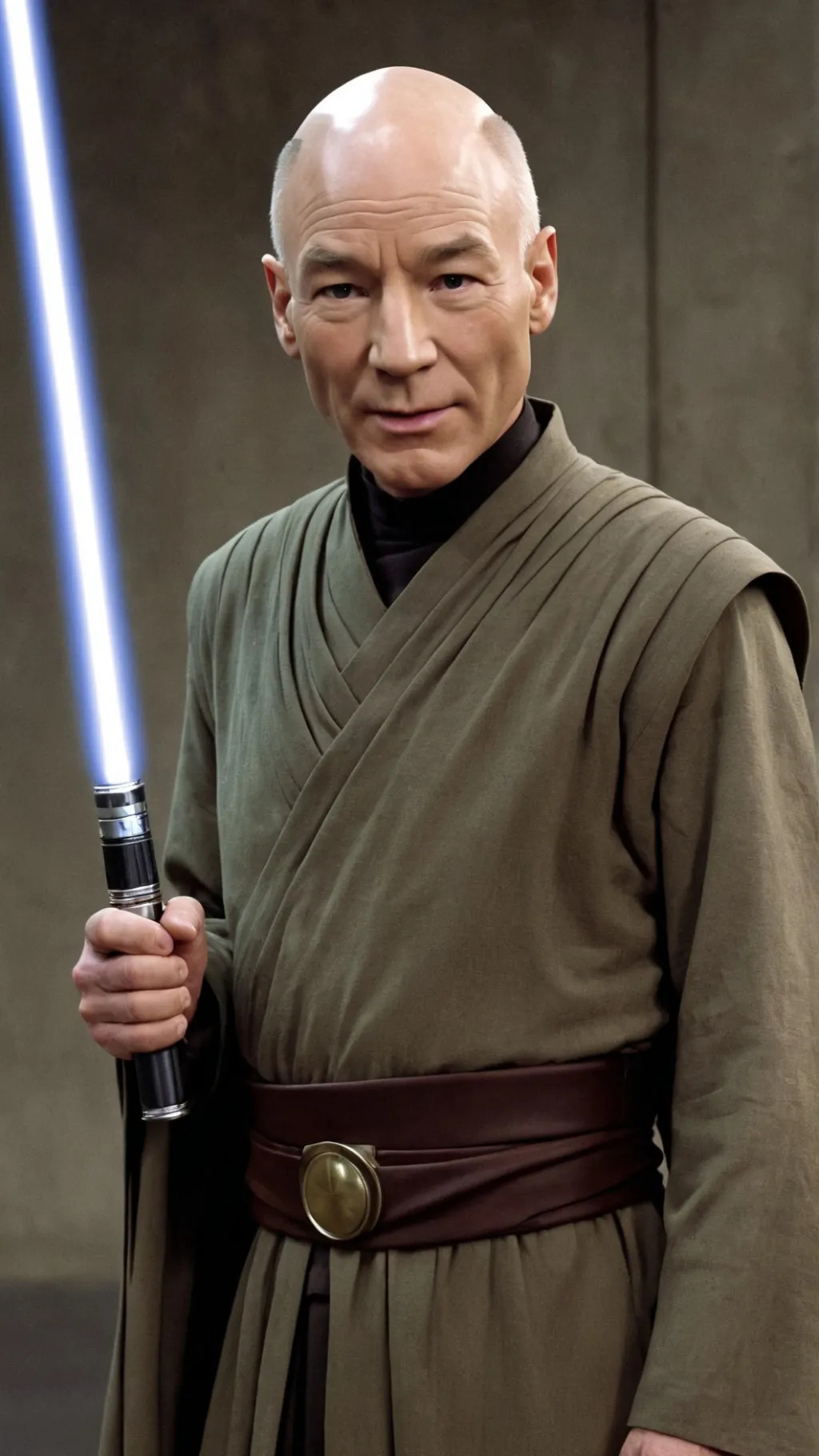 ai character: Jedi Master Picard background