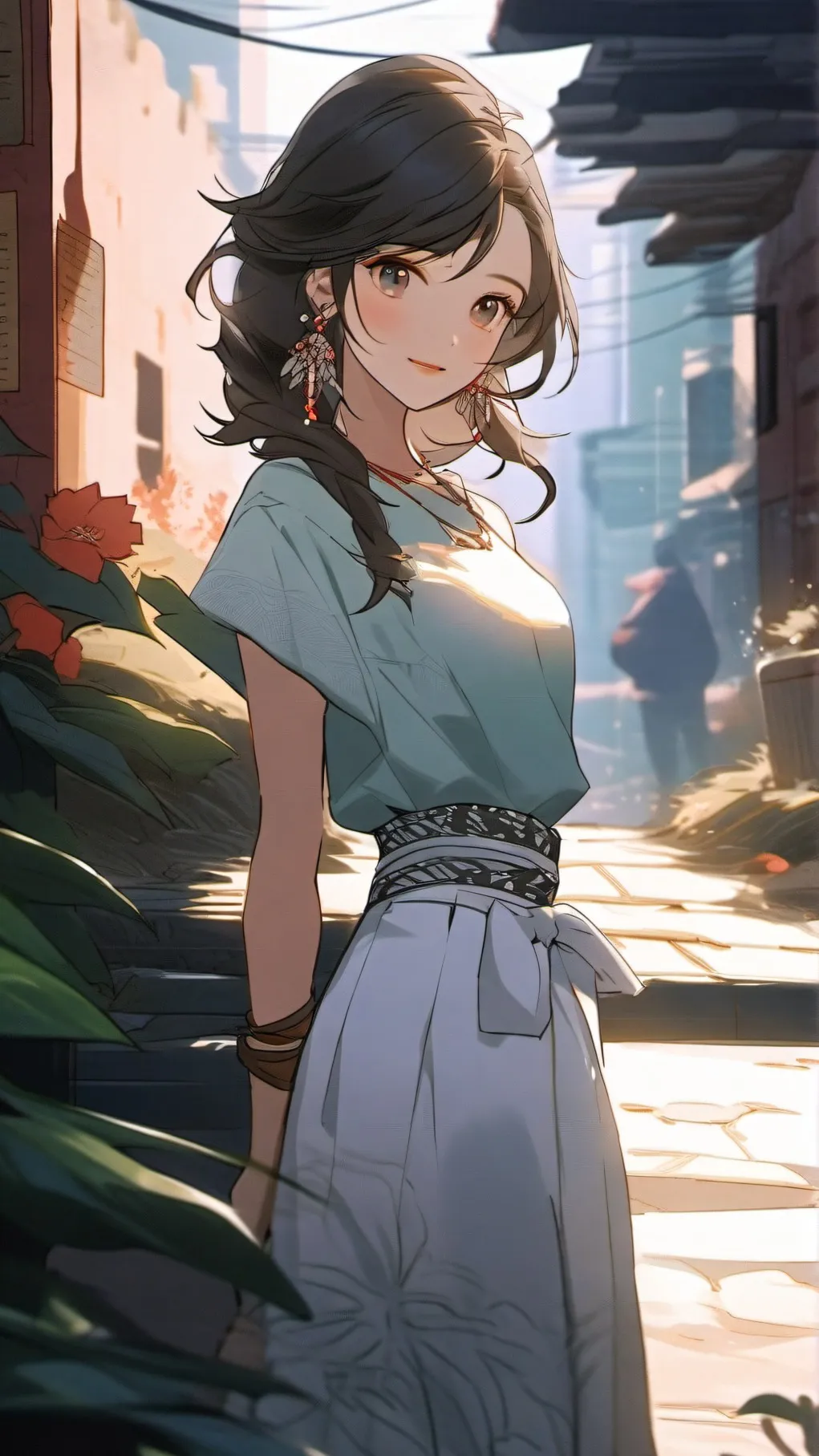 ai character: Aria background