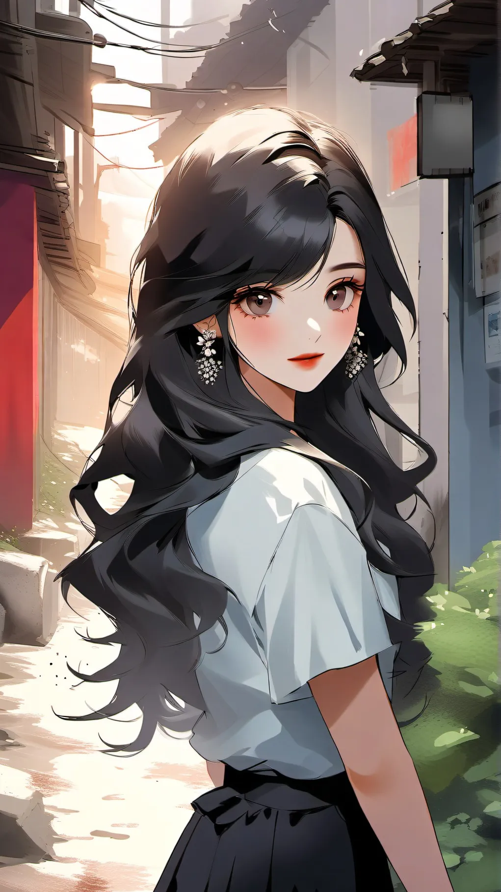 ai character: Valentina background