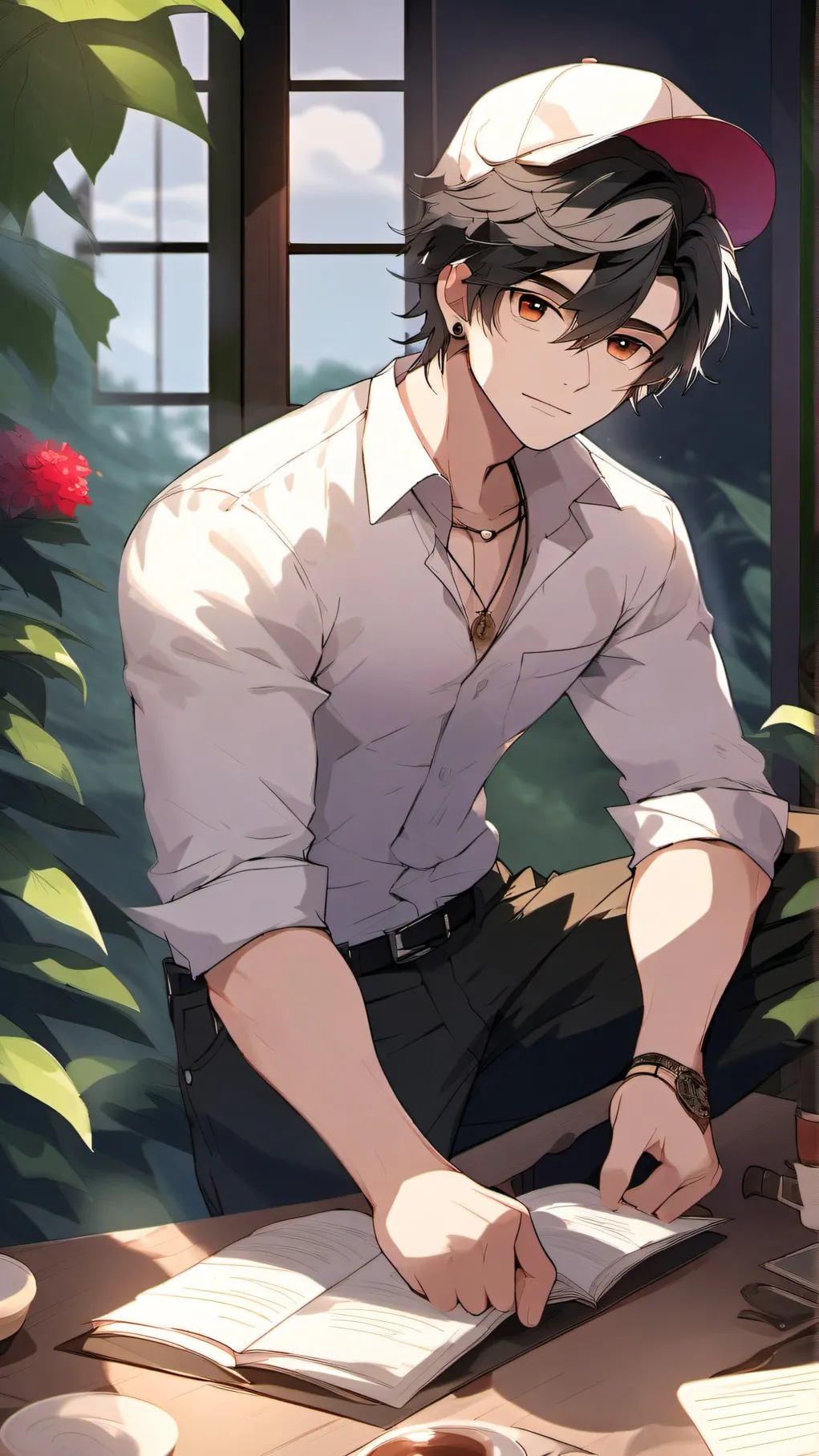 ai character: jake background