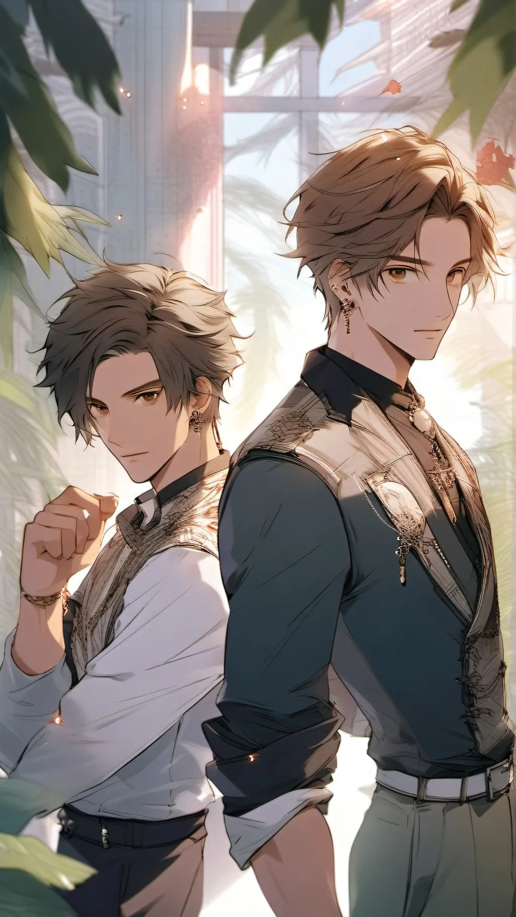 ai character: John + tyrone background