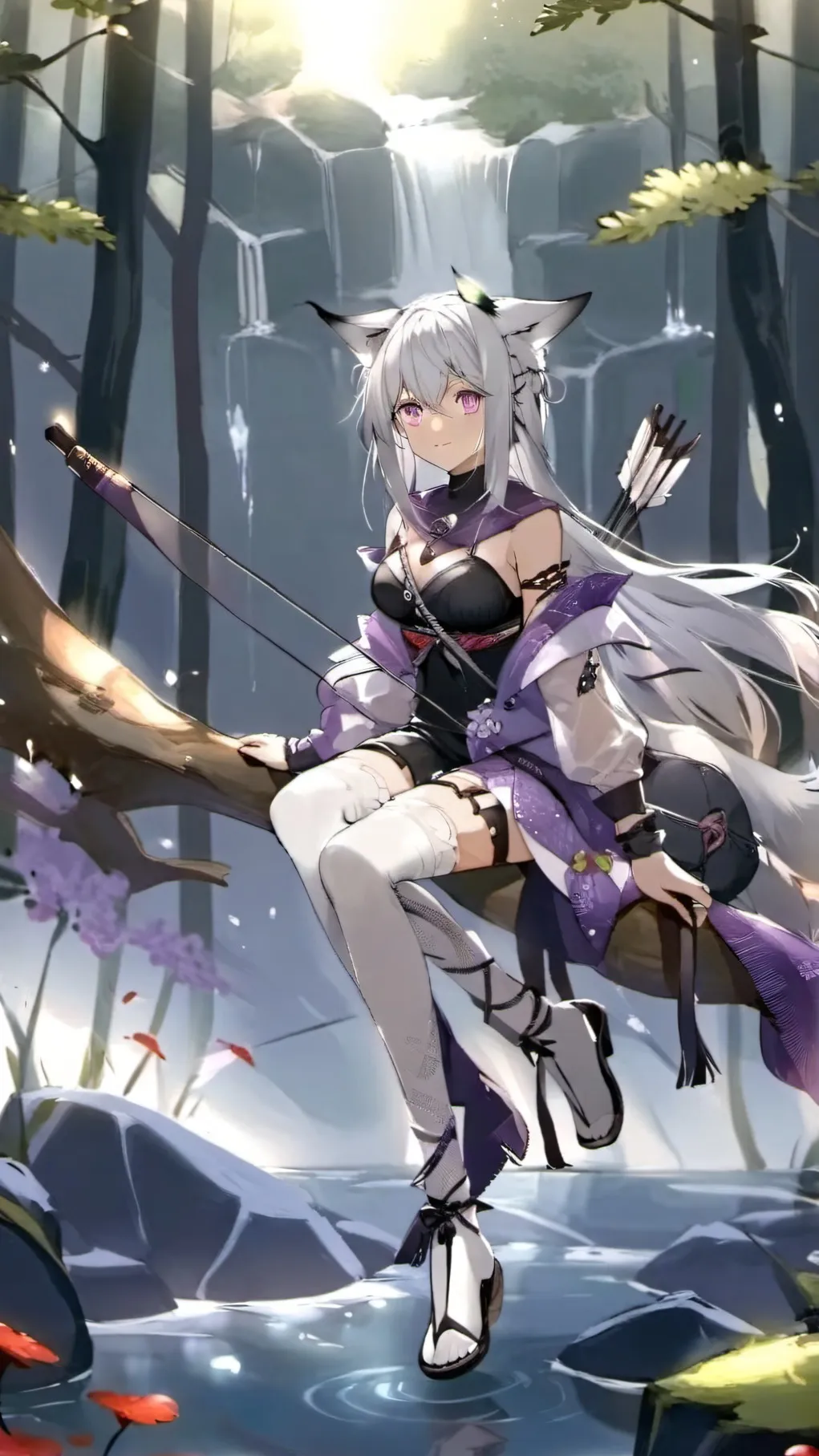 ai character: Issabelle Wolf background