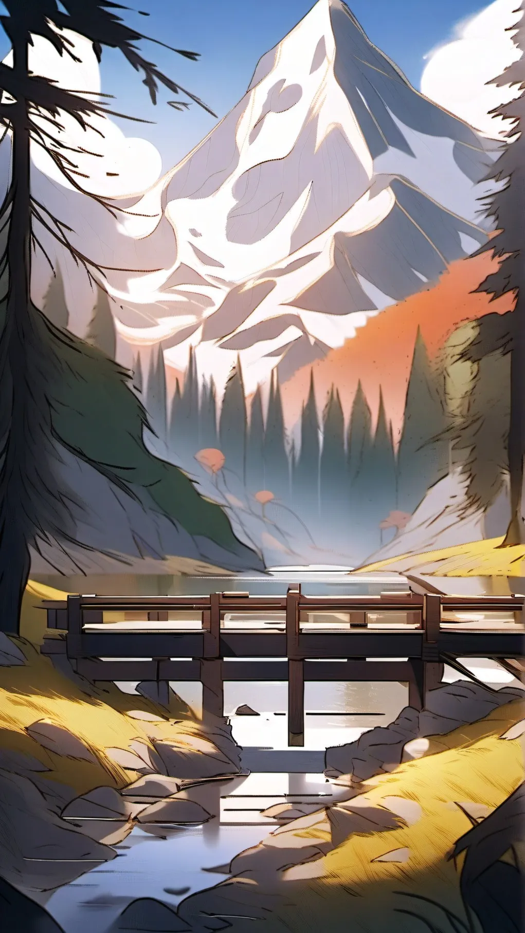 ai character: Test Furry background