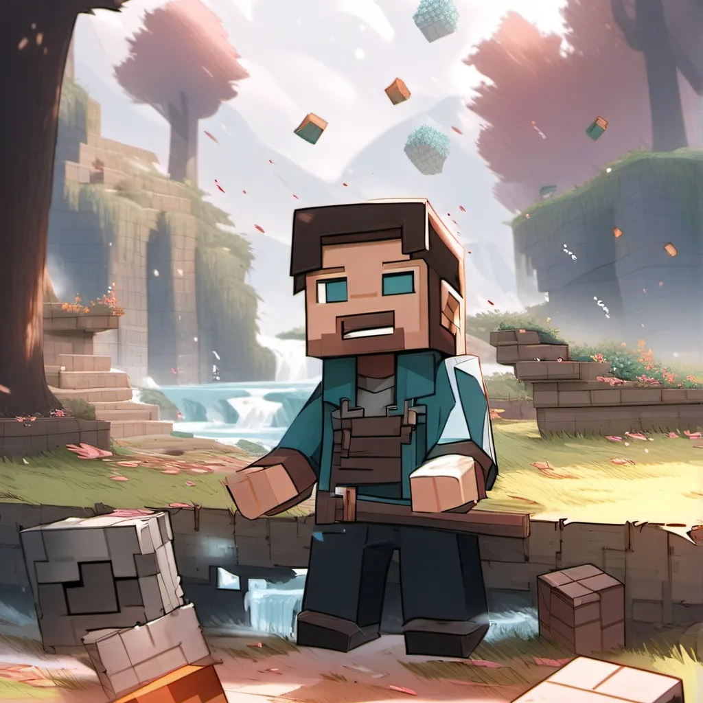 chat with ai character: im a steve